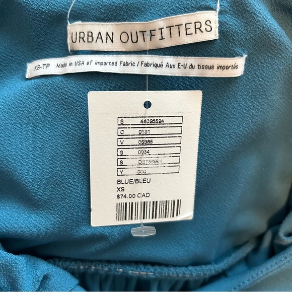 URBAN OUTFITTERS | teal romper/playsuit - Picture 2 of 3